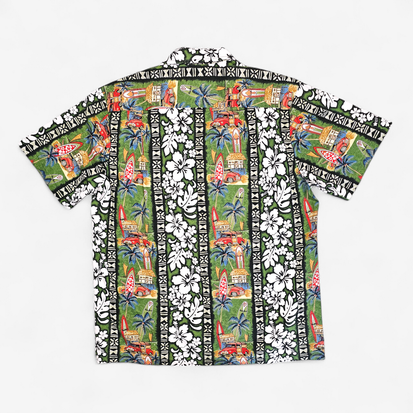 Hawaiian Shirt Vintage RJC - Made in USA Hawaii (L)