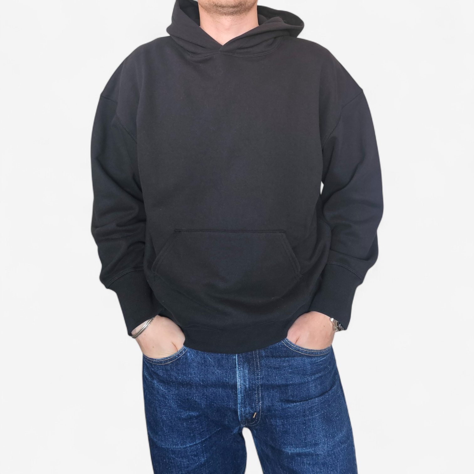 Sweat Hoodie Oversize Levi's Made&Crafted Noir