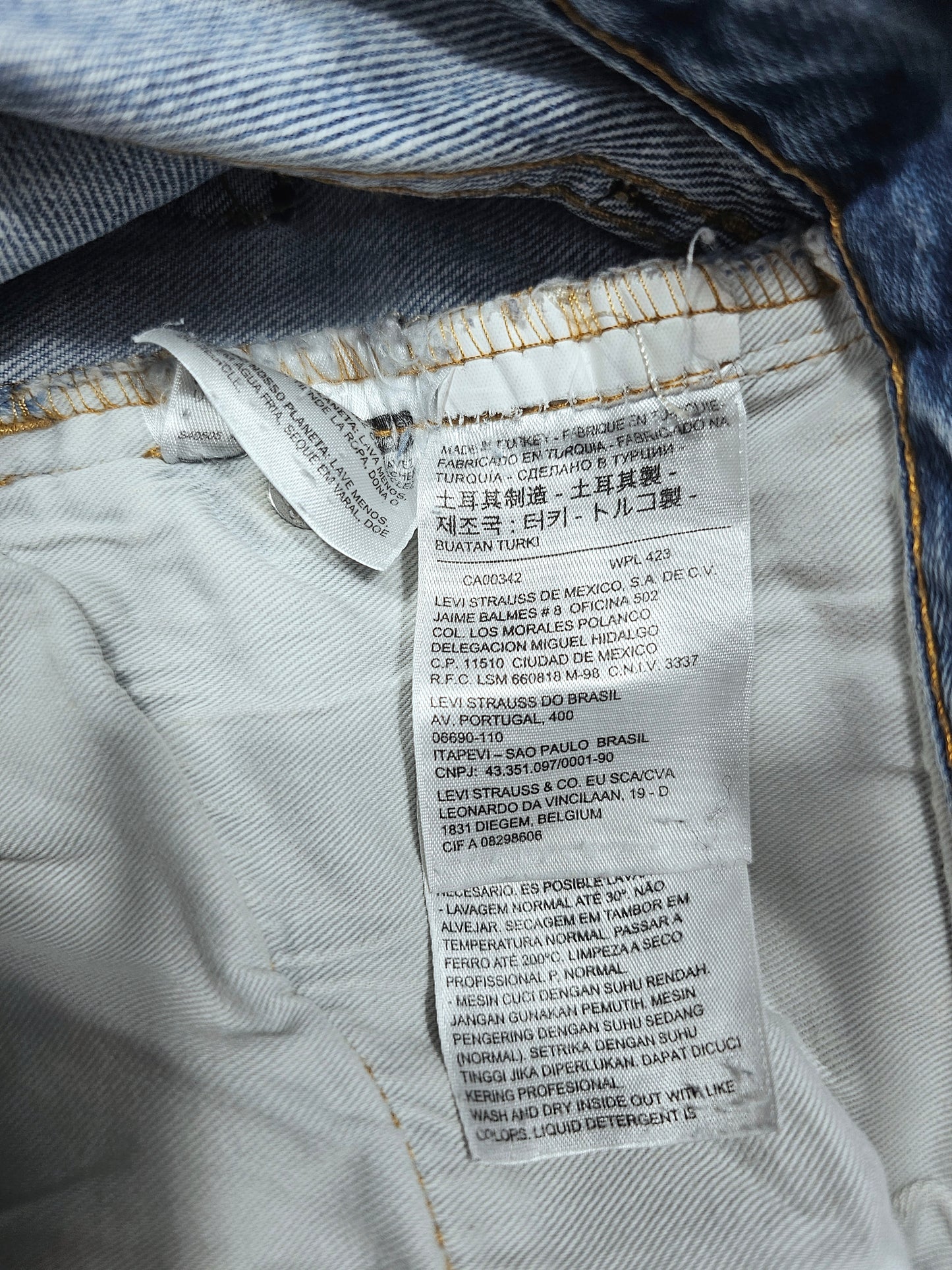 Jean LVC Levi's Vintage Clothing 501 1976 - Selvedge (W28L32)