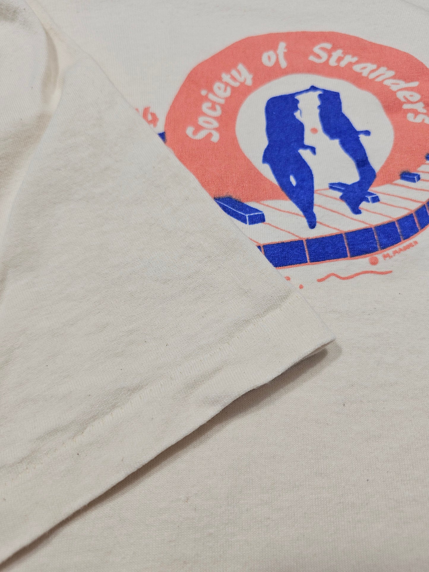 T-shirt Vintage 90's Society of Stranders 1994 - Made in USA Single Stitch (M)