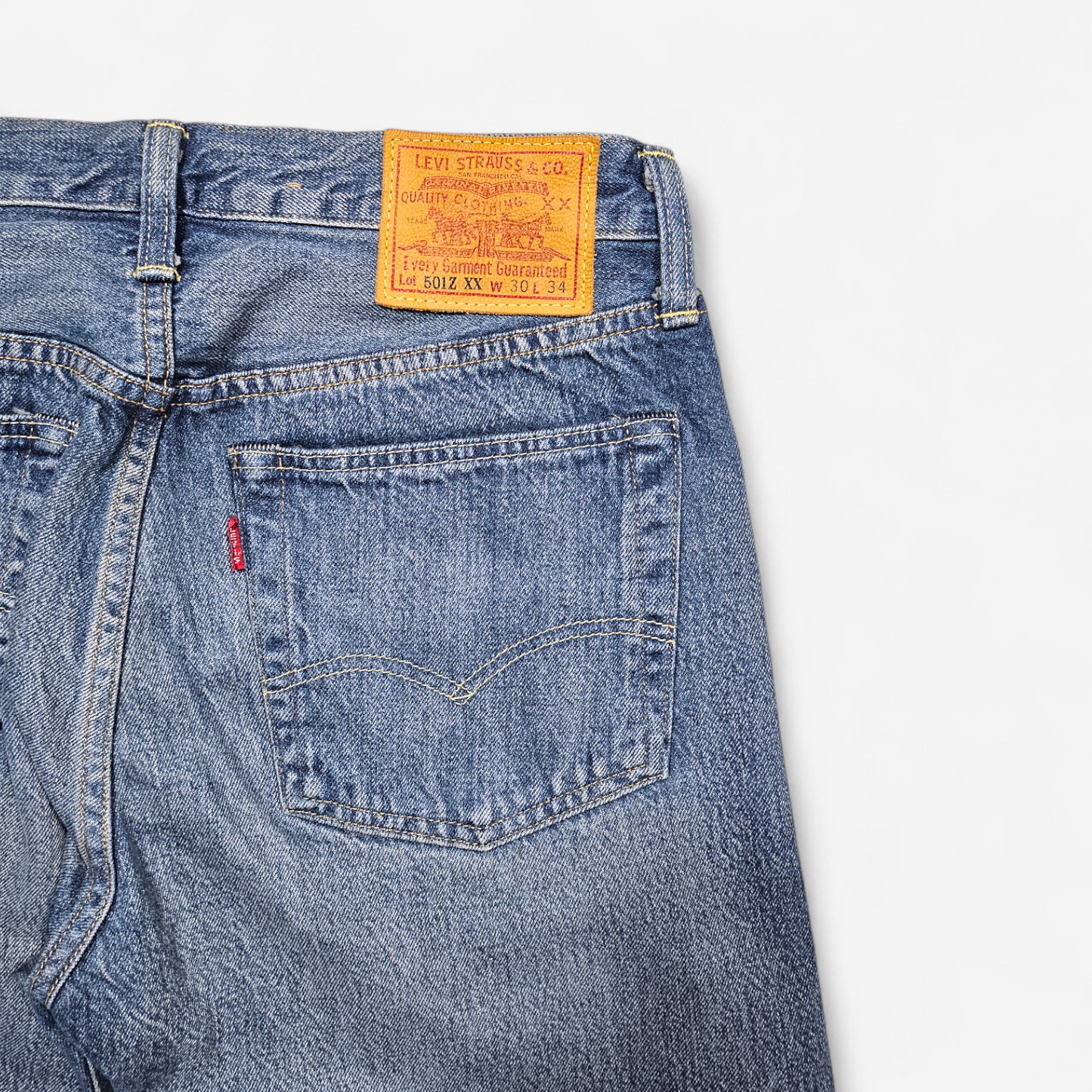 Jean LVC Levi's Vintage Clothing 501 1954 - Made in Japan Big E Selvedge (W30L34)