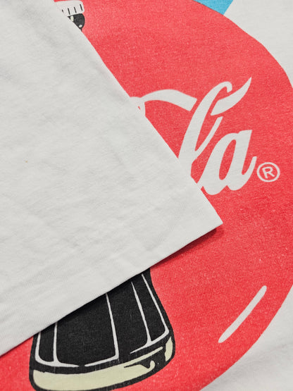Vintage 90's Coca-Cola Tee - Made in USA Single Stitch (XL)