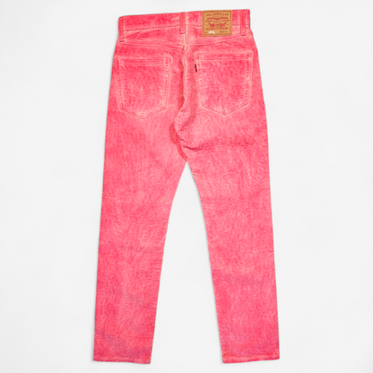 Jean Levi's x Stüssy Jacquard Pink Dye (W28)