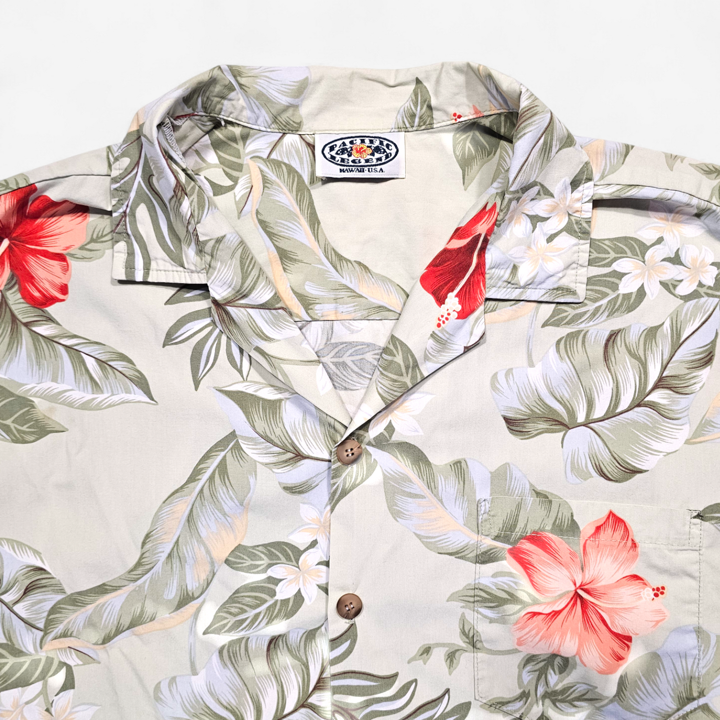 Hawaiian Shirt Vintage Pacific Legend - Made in USA (XL)