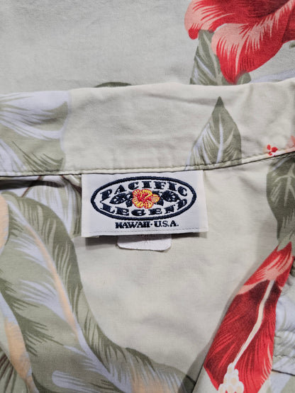 Hawaiian Shirt Vintage Pacific Legend - Made in USA (XL)