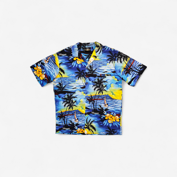 Hawaiian Shirt Vintage Royal Creations - Made in USA Hawaii