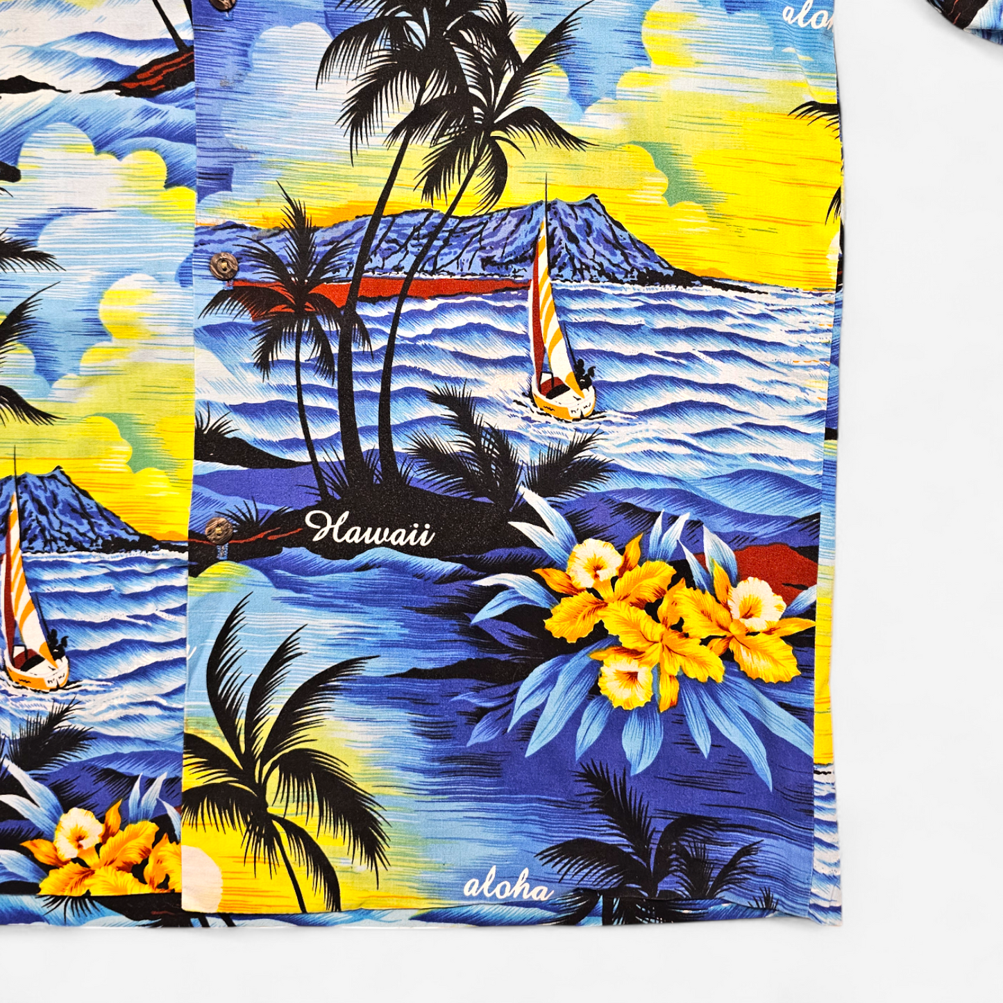 Hawaiian Shirt Vintage Royal Creations - Made in USA Hawaii (M)