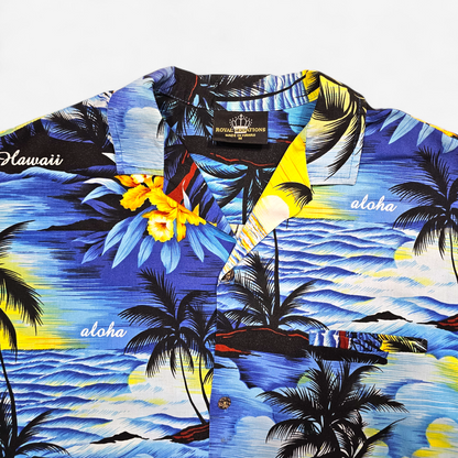 Hawaiian Shirt Vintage Royal Creations - Made in USA Hawaii (M)