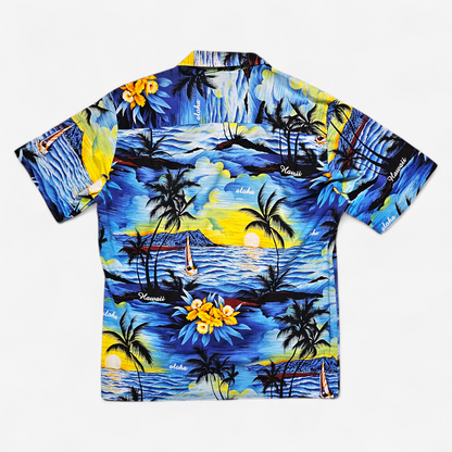 Hawaiian Shirt Vintage Royal Creations - Made in USA Hawaii (M)