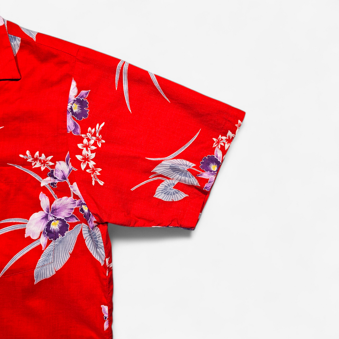 Hawaiian Shirt Vintage 70's Hukilau Fashions - Made in USA Hawaii (S)