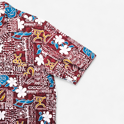 Hawaiian Shirt Vintage Royal Creations - Made in USA Hawaii (L)