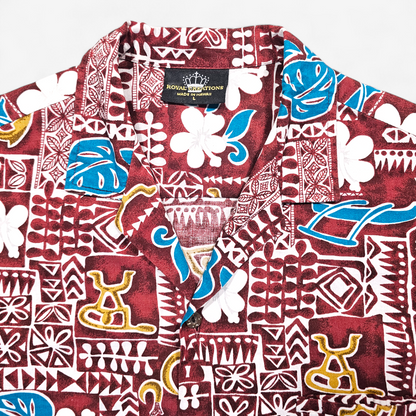 Hawaiian Shirt Vintage Royal Creations - Made in USA Hawaii (L)