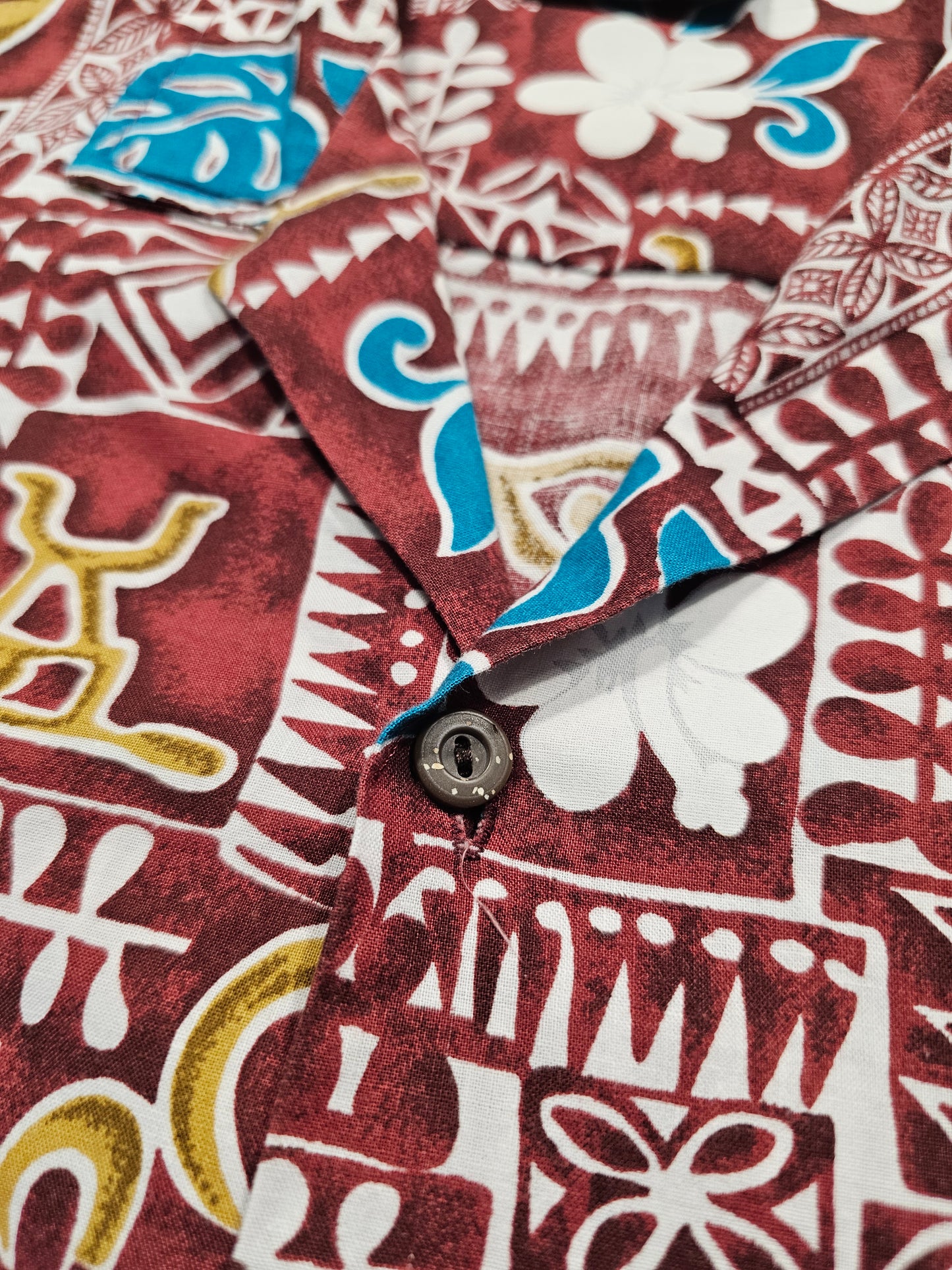 Hawaiian Shirt Vintage Royal Creations - Made in USA Hawaii (L)