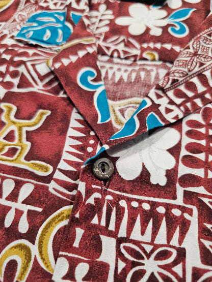 Hawaiian Shirt Vintage Royal Creations - Made in USA Hawaii (L)