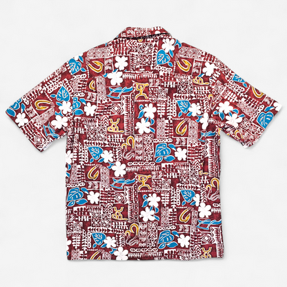 Hawaiian Shirt Vintage Royal Creations - Made in USA Hawaii (L)