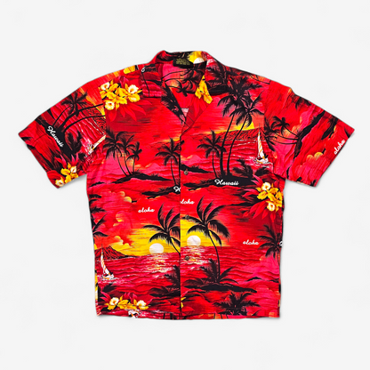 Hawaiian Shirt Vintage Royal Creations - Made in USA Hawaii