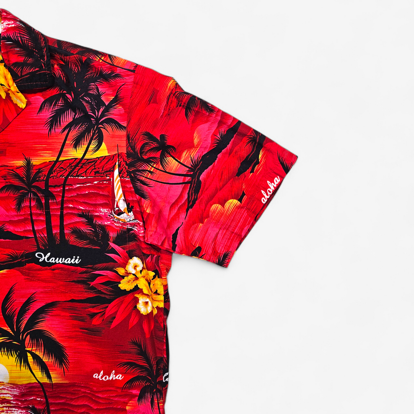 Hawaiian Shirt Vintage Royal Creations - Made in USA Hawaii (S)