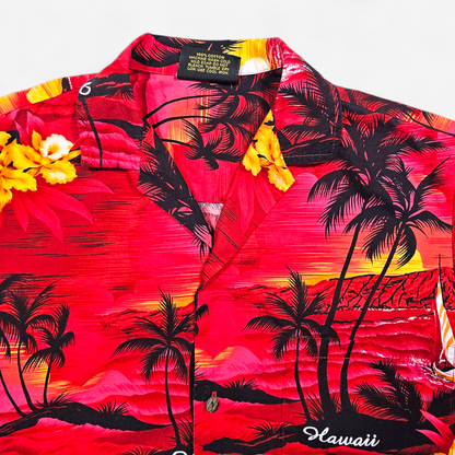 Hawaiian Shirt Vintage Royal Creations - Made in USA Hawaii (S)