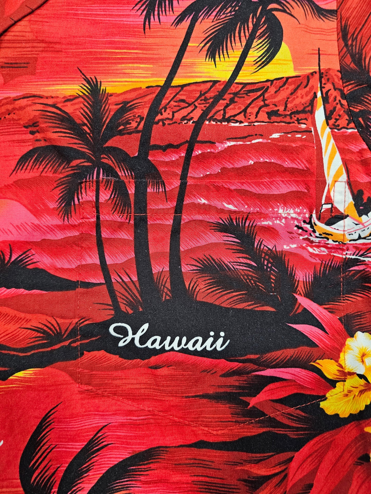 Hawaiian Shirt Vintage Royal Creations - Made in USA Hawaii (S)