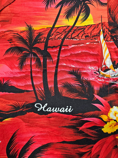 Hawaiian Shirt Vintage Royal Creations - Made in USA Hawaii (S)