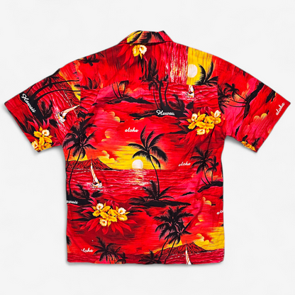 Hawaiian Shirt Vintage Royal Creations - Made in USA Hawaii (S)