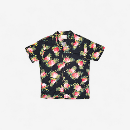 Hawaiian Rayon Shirt Vintage 1980's Kalaheo - Made in Hawaii USA