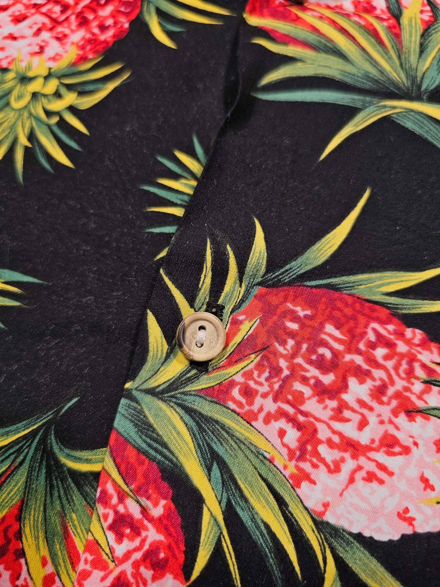 Hawaiian Rayon Shirt Vintage 1980's Kalaheo - Made in Hawaii USA (L)