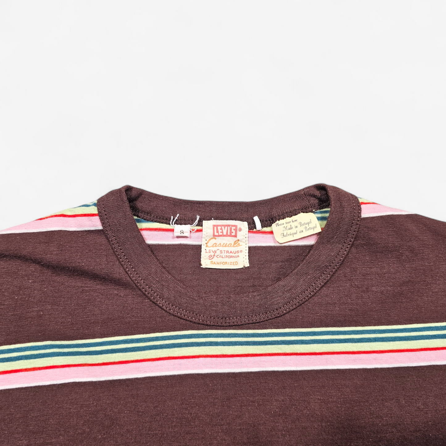T-shirt LVC Levi's Vintage Clothing 1960s Casuals Striped Tee (S)