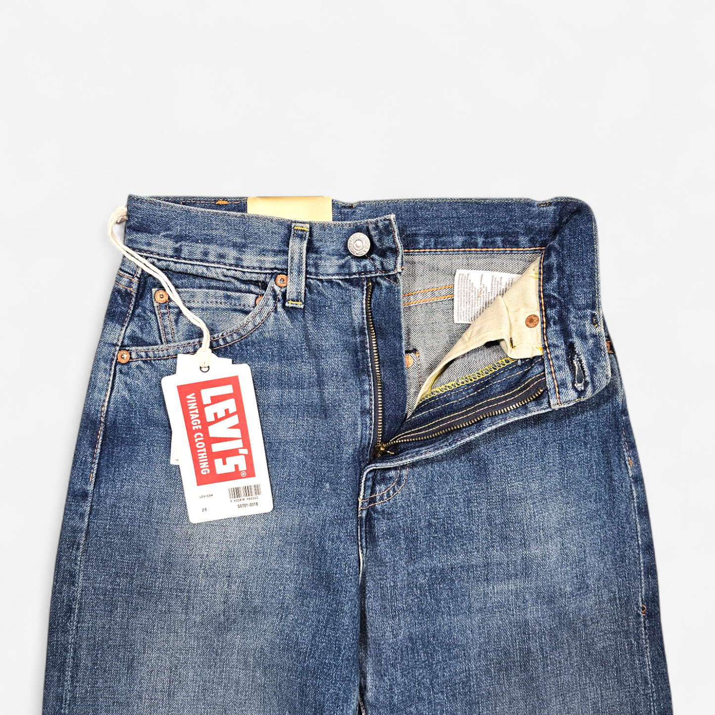 Jean LVC Levi's Vintage Clothing 701 1950s - Big E Selvedge (W25)