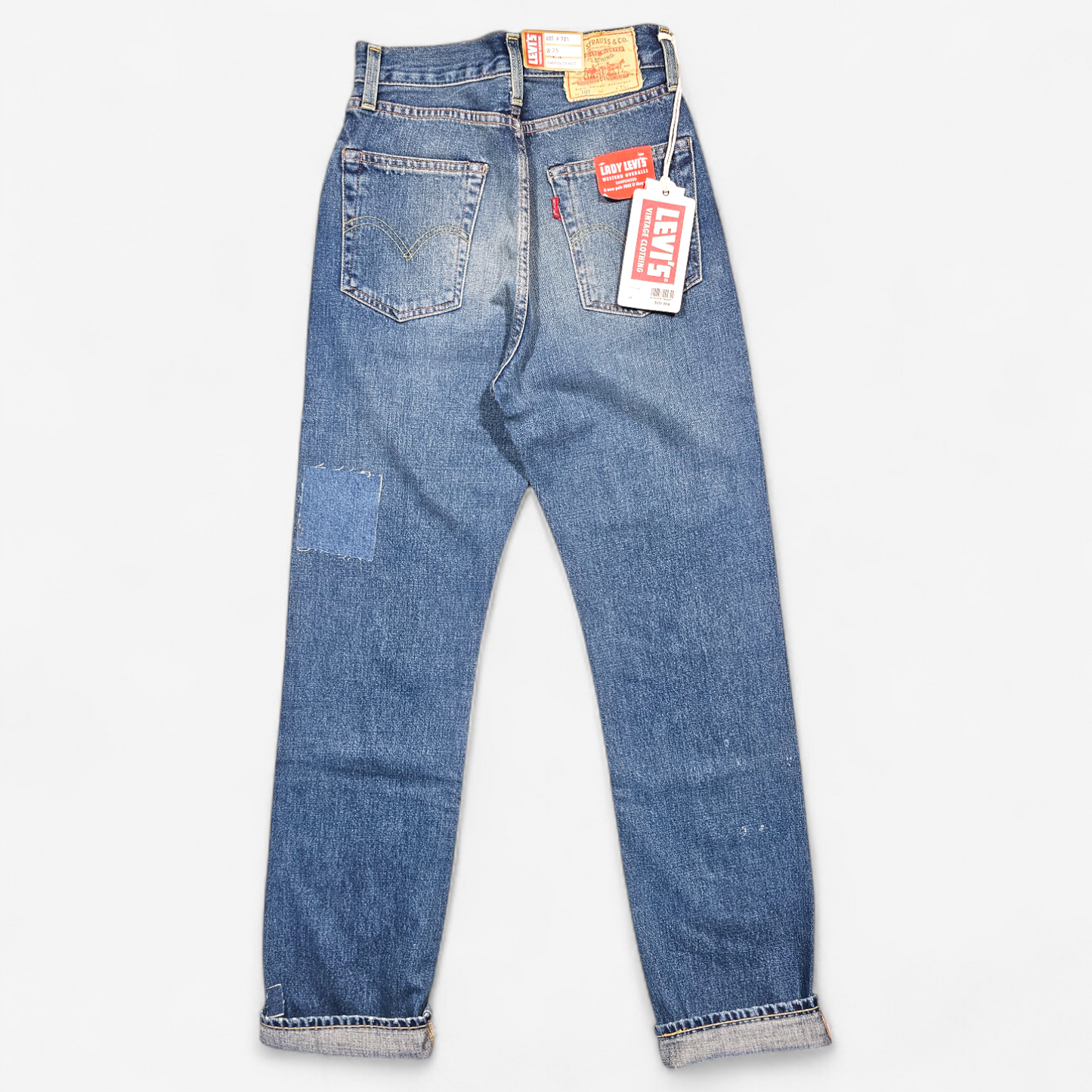 Jean LVC Levi's Vintage Clothing 701 1950s - Big E Selvedge (W25)