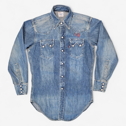 Chemise LVC Levi's Vintage Clothing Sawtooth Valencia Street - Made in USA Big E