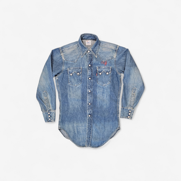 Chemise LVC Levi's Vintage Clothing Sawtooth Valencia Street - Made in USA Big E