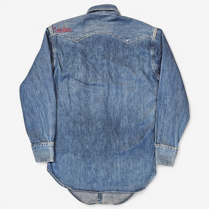 Chemise LVC Levi's Vintage Clothing Sawtooth Valencia Street - Made in USA Big E (XS)