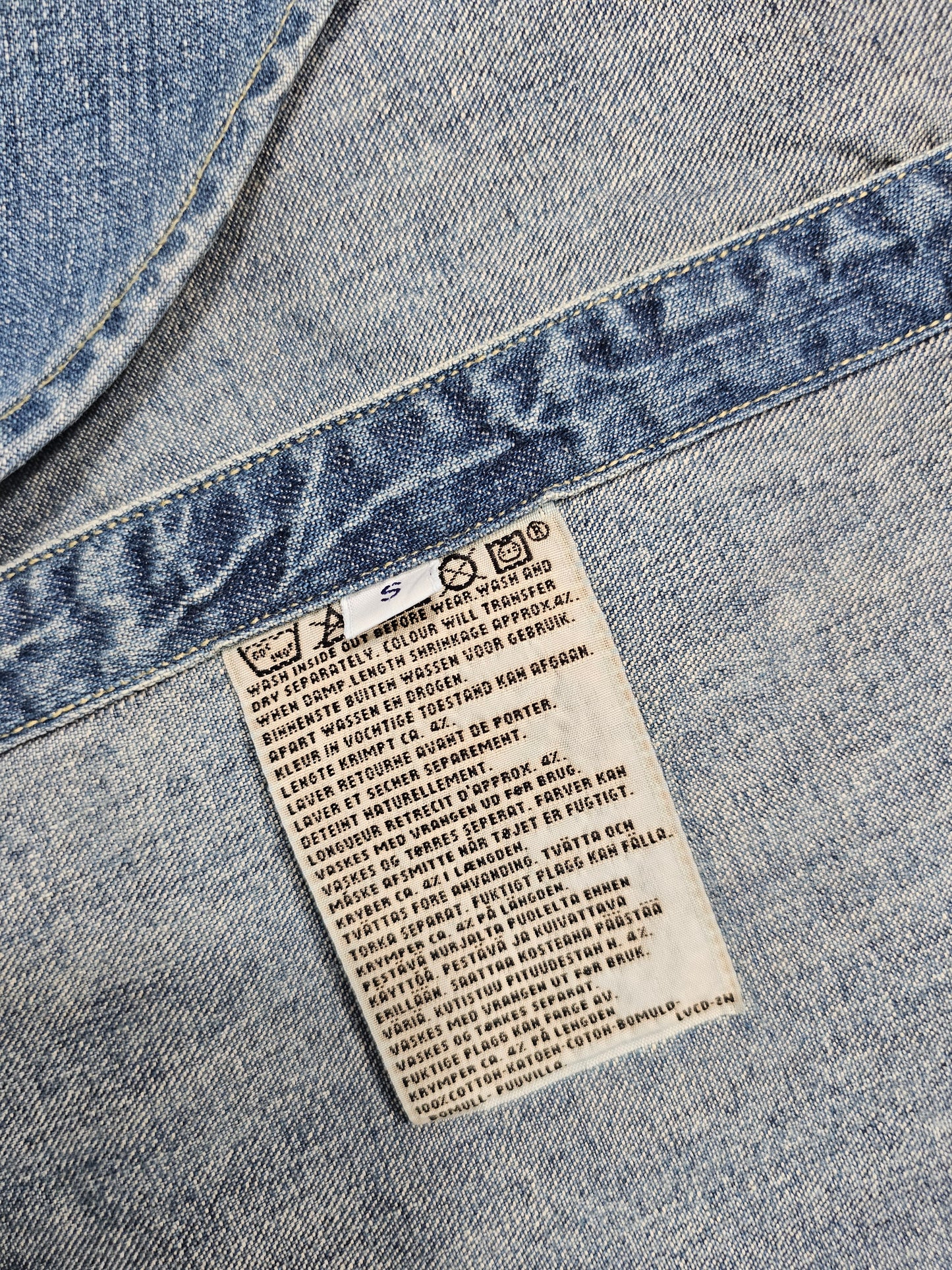 Chemise LVC Levi's Vintage Clothing Sawtooth Valencia Street - Made in USA Big E (XS)