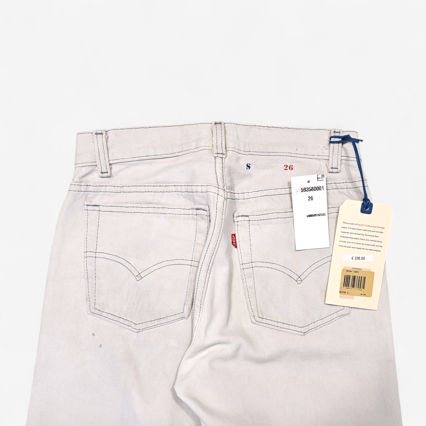 Jean Levi's Authorized Vintage 501 - Made in USA (W26)