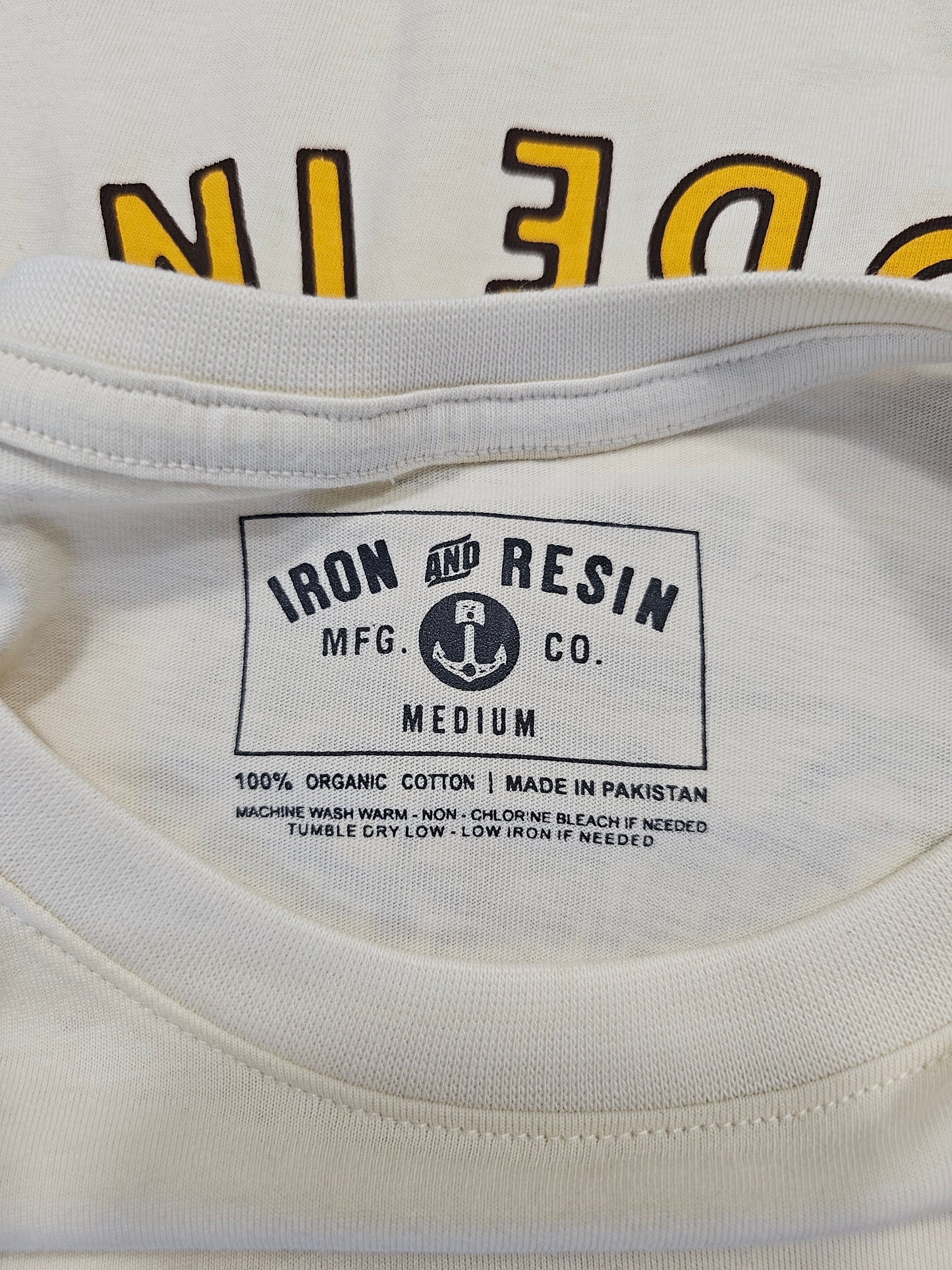 T-shirt Iron & Resin "And the Horse You Rode In On" (M)
