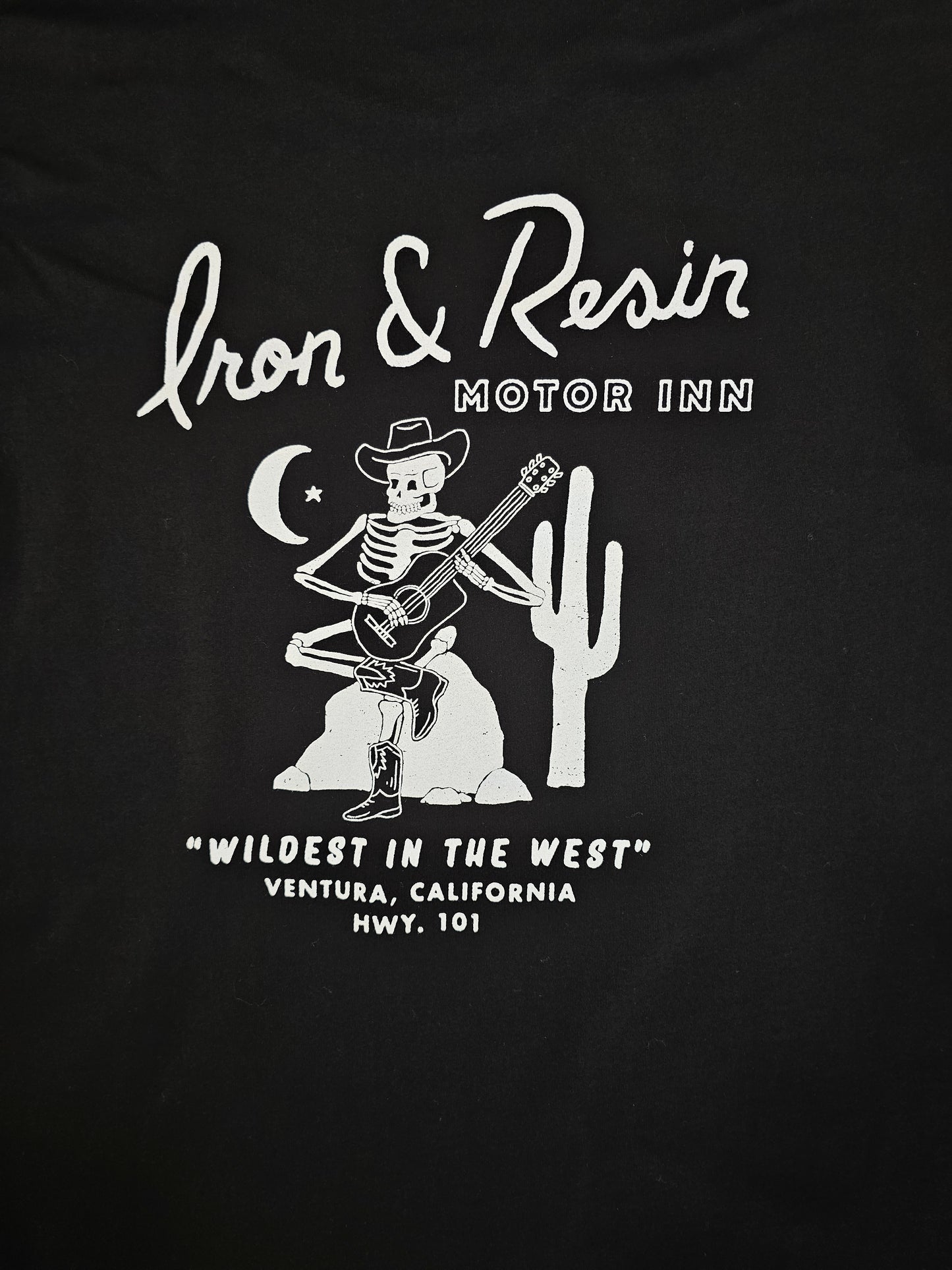T-shirt Iron & Resin "Wildest in the West" - Made in USA (M)