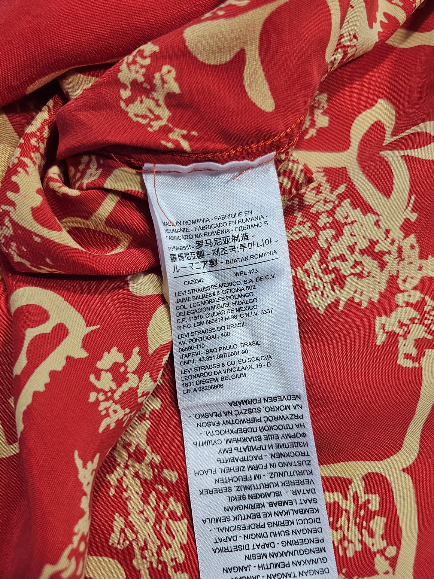 Chemise LVC Levi's Vintage Clothing 1940s Hawaiian Shirt (XS)