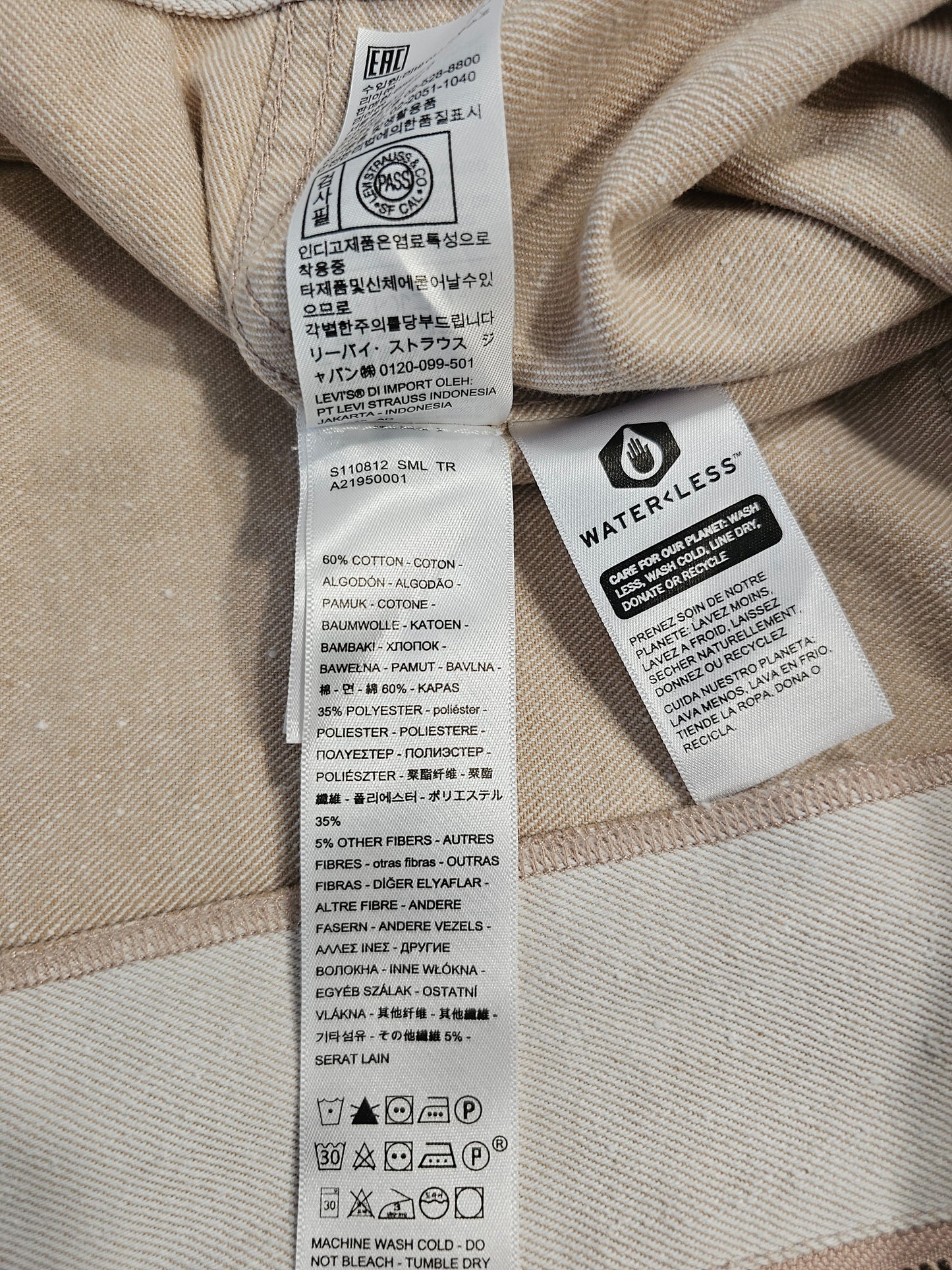 Veste Levi's Made&Crafted Union Trucker - Japanese Fabrics (XL)