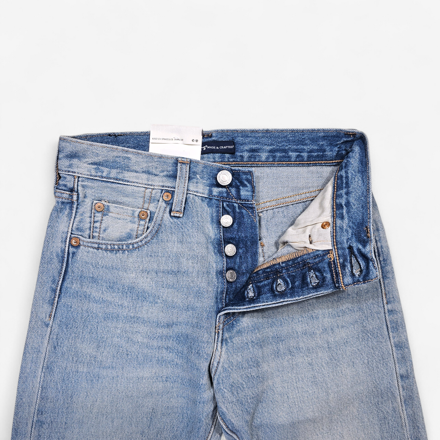 Jean Levi's Made&Crafted 501 1980s - Selvedge Big E (W25L30)