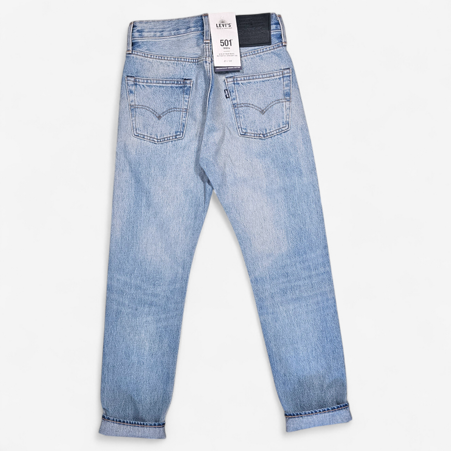 Jean Levi's Made&Crafted 501 1980s - Selvedge Big E (W25L30)