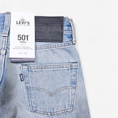 Jean Levi's Made&Crafted 501 1980s - Selvedge Big E (W25L30)