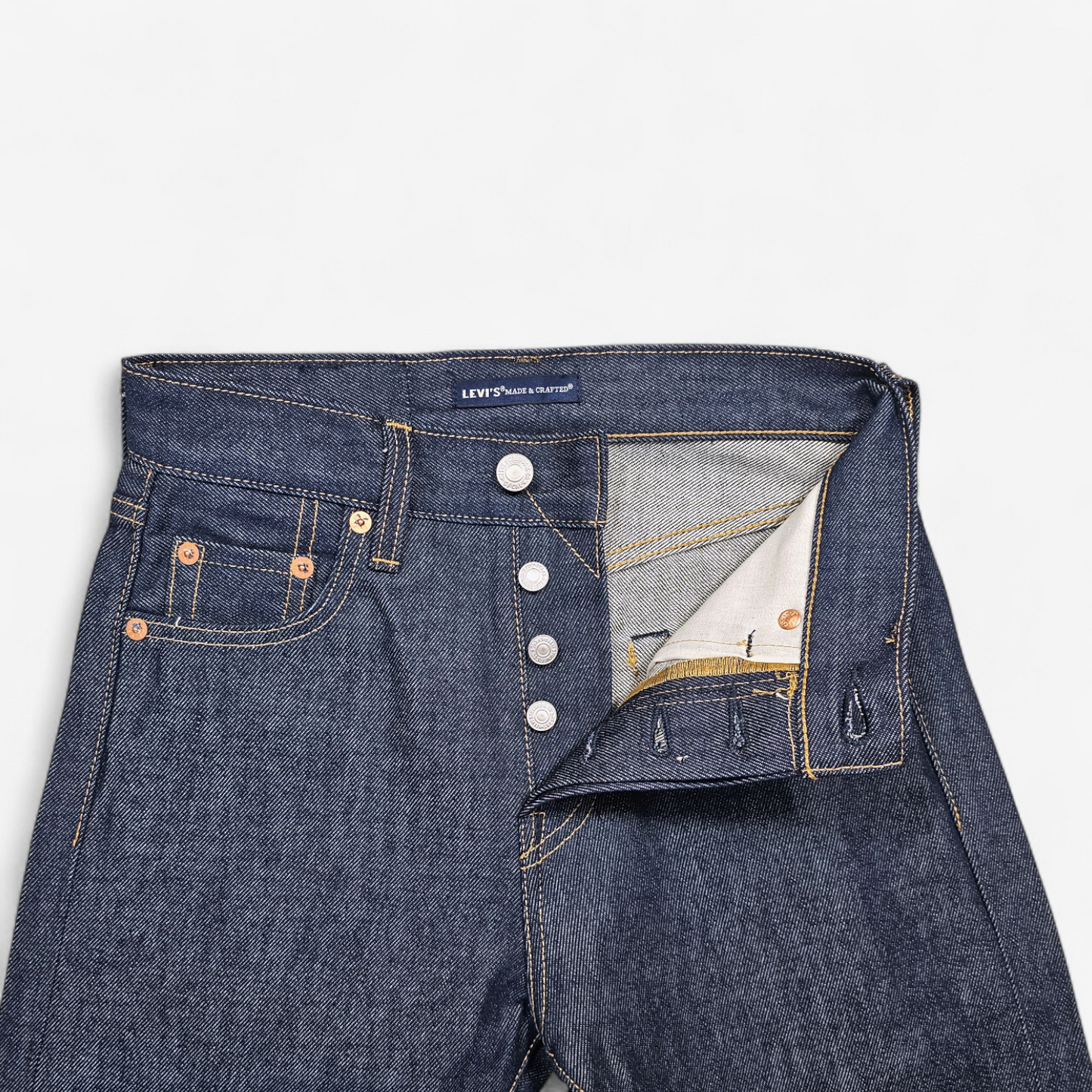 Jean Levi's Made&Crafted 501 1980s Brut Rigid - Selvedge (W25L30, W28L30)