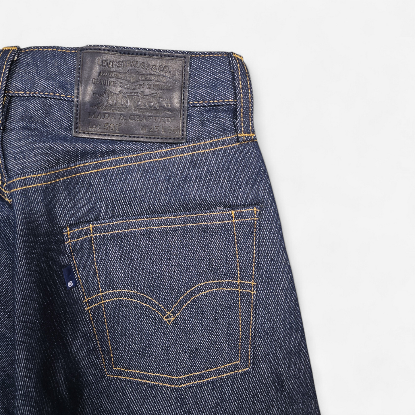 Jean Levi's Made&Crafted 501 1980s Brut Rigid - Selvedge (W25L30, W28L30)