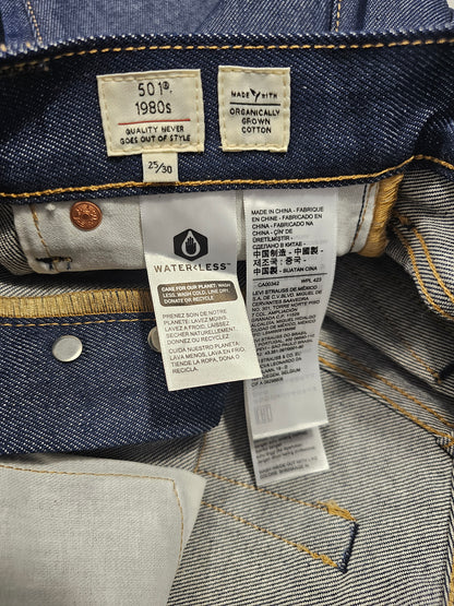 Jean Levi's Made&Crafted 501 1980s Brut Rigid - Selvedge (W25L30, W28L30)