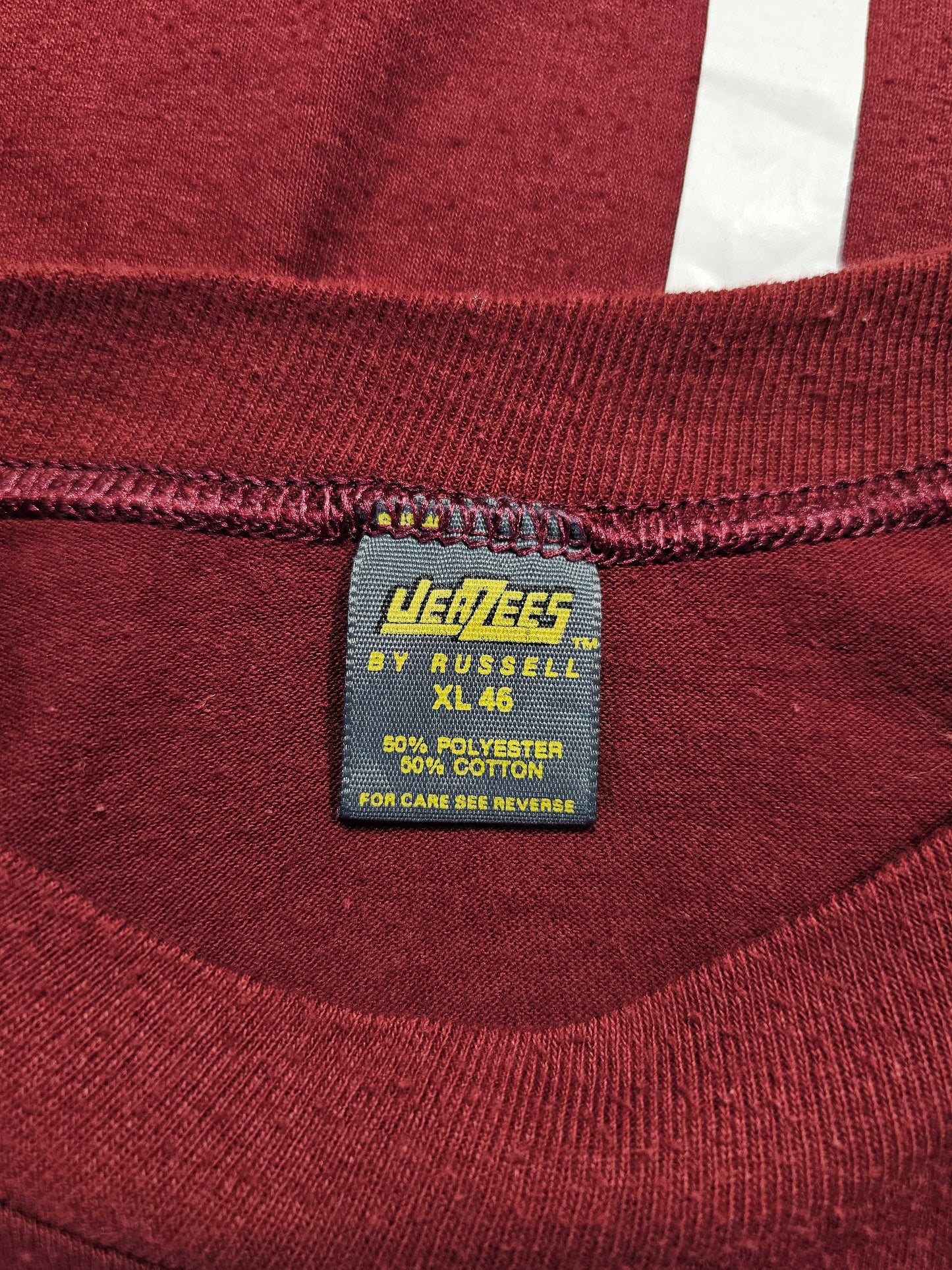 T-shirt Vintage 80's Owings Mills Baseball - Made in USA Single Stitch (L)