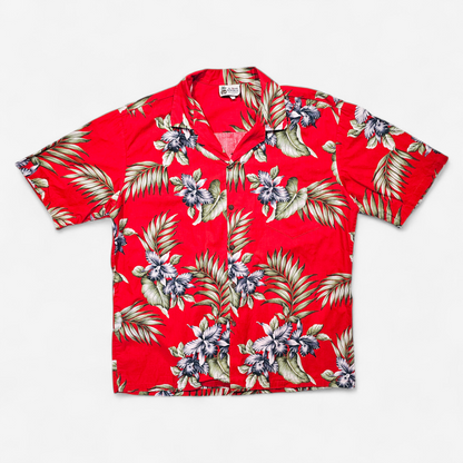 Hawaiian Shirt Vintage Aloha Republic - Made in Hawaii USA