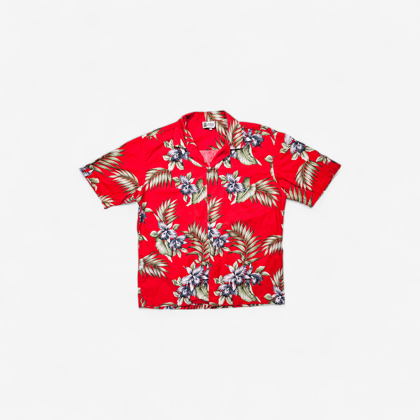 Hawaiian Shirt Vintage Aloha Republic - Made in Hawaii USA