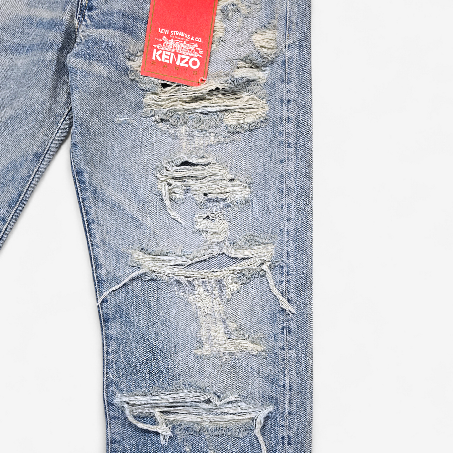 Jean Levi's x Kenzo 1933 501 Distressed - Made in Japan Selvedge (W26L30, W27L30)
