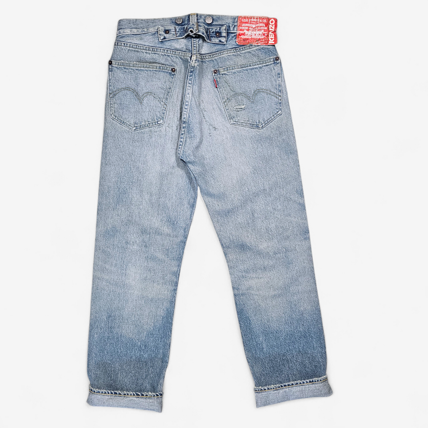 Jean Levi's x Kenzo 1933 501 Distressed - Made in Japan Selvedge (W26L30, W27L30)